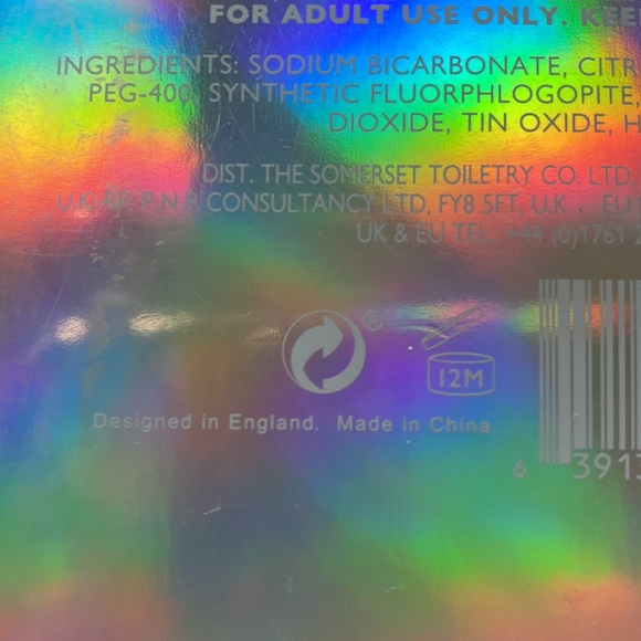 Boxed set of 2 Glitter Skull Cotton Candy Scented Bath Fizzers / Bath Bombs NWT - Picture 4 of 8